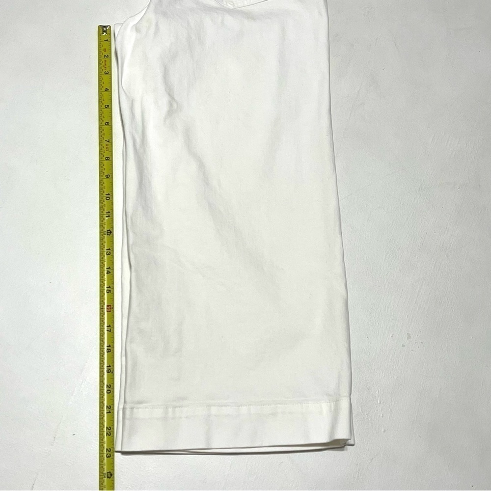 Madewell Woman White Wide Legs Crops Jeans Size 29 - Picture 14 of 14